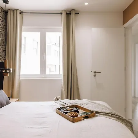 公寓 Demba - 2 Bedrooms And Office In Arroios Lisboa